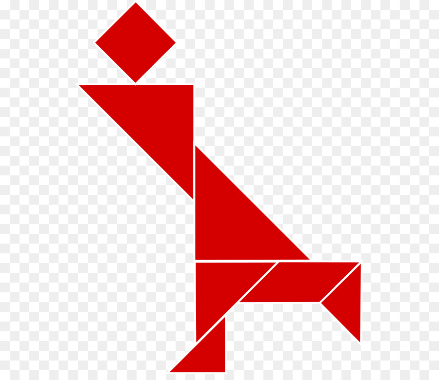 Tangram，مثلث PNG