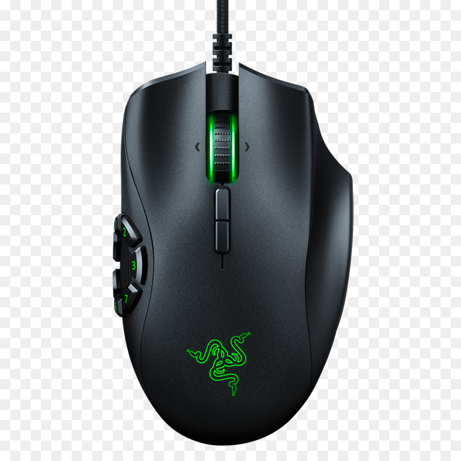 ماوس الكمبيوتر，Razer Naga PNG