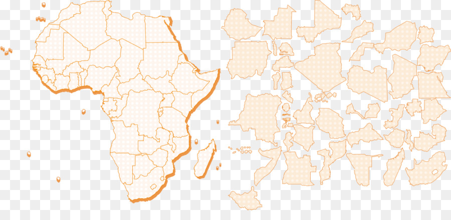 بوتسوانا，خريطة PNG