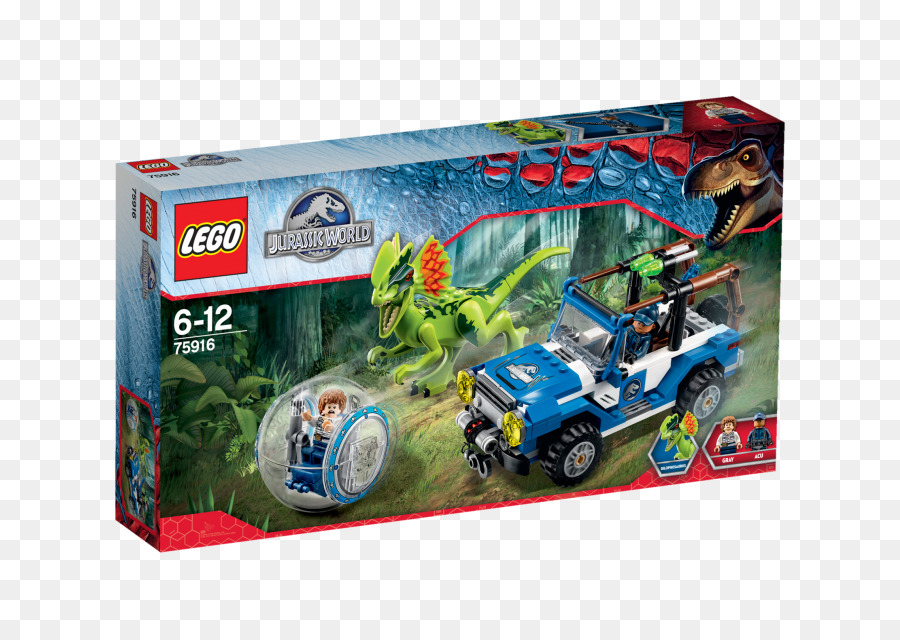 Lego Jurassic World，Dilophosaurus PNG