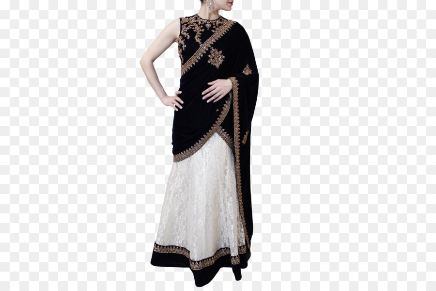 Lehengastyle اللى，Sari PNG