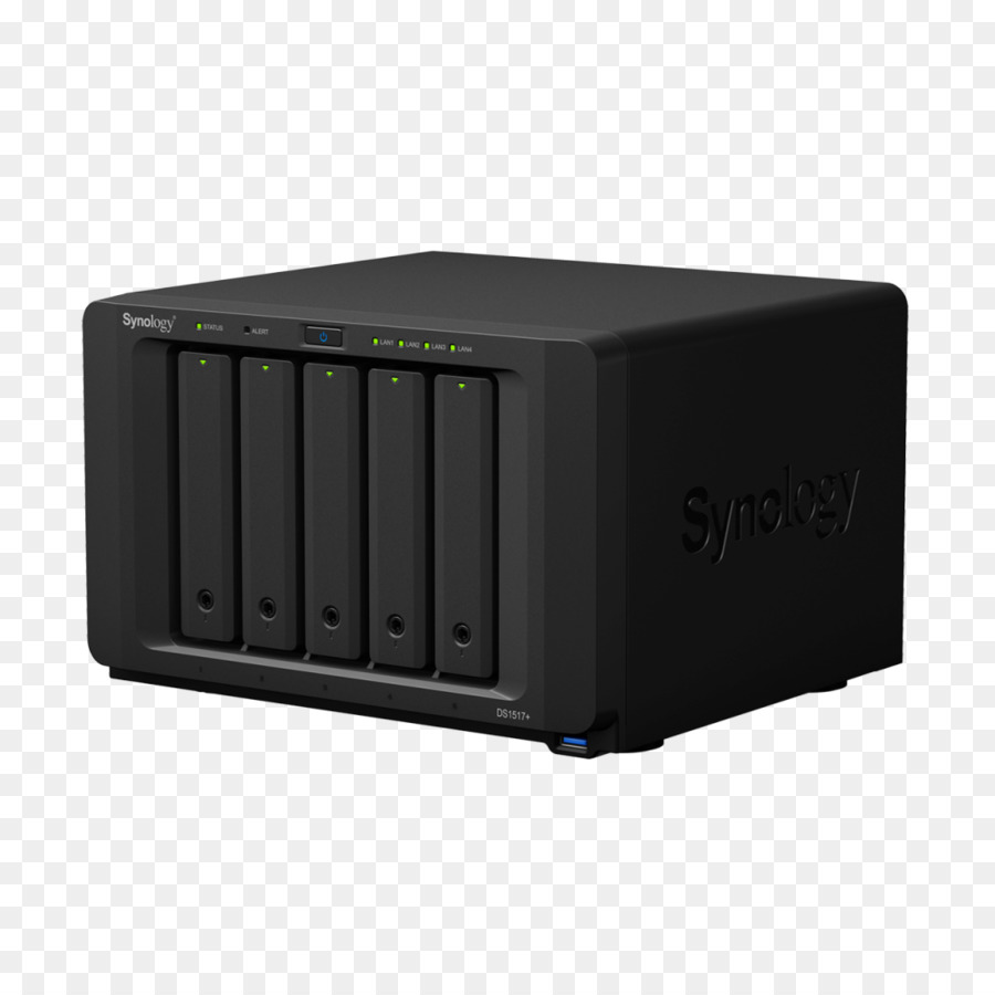 شبكة أنظمة التخزين，Nas Server غلاف Synology Diskstation Ds1517 PNG