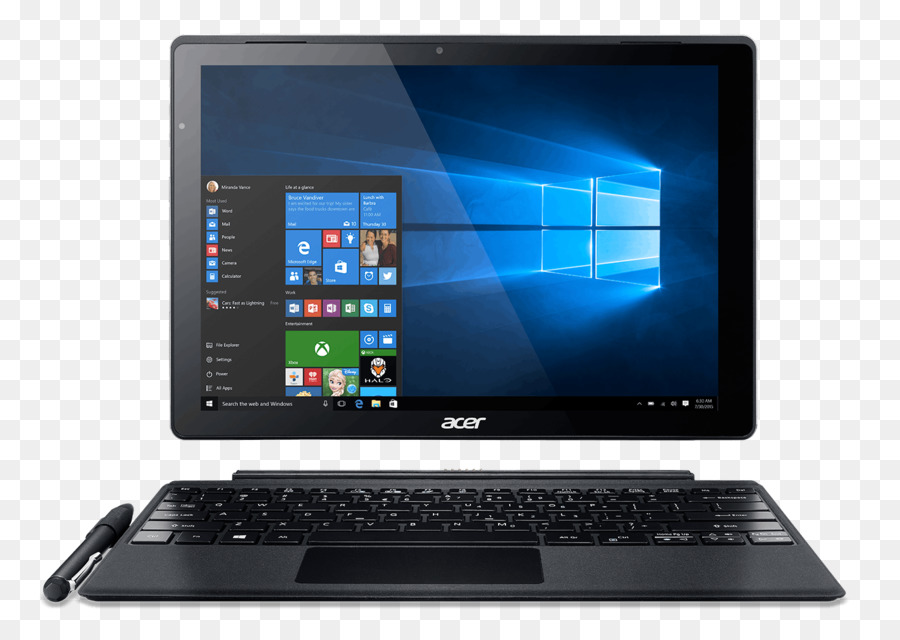 الكمبيوتر المحمول，Acer Switch 12 ألفا PNG