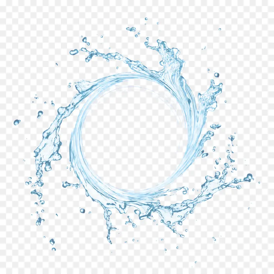 ماء，دائرة PNG
