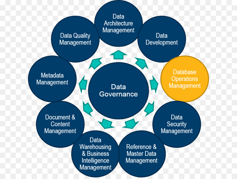 حوكمة البيانات，إدارة البيانات PNG