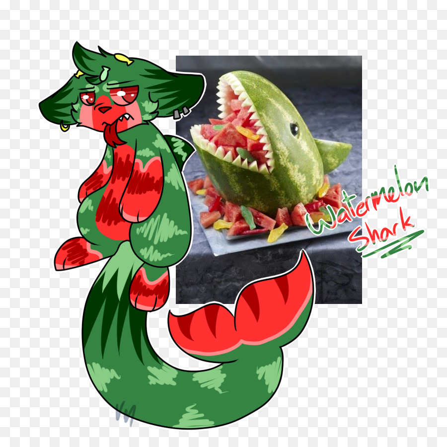 البطيخ，سلطة الفواكه PNG