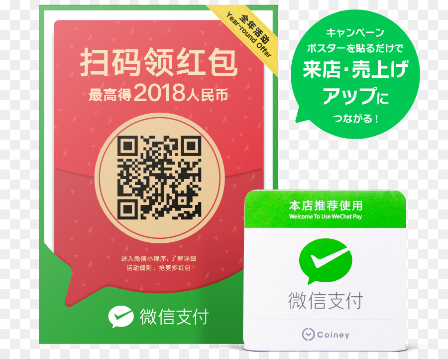 ترويج Wechat Pay，وي شات PNG