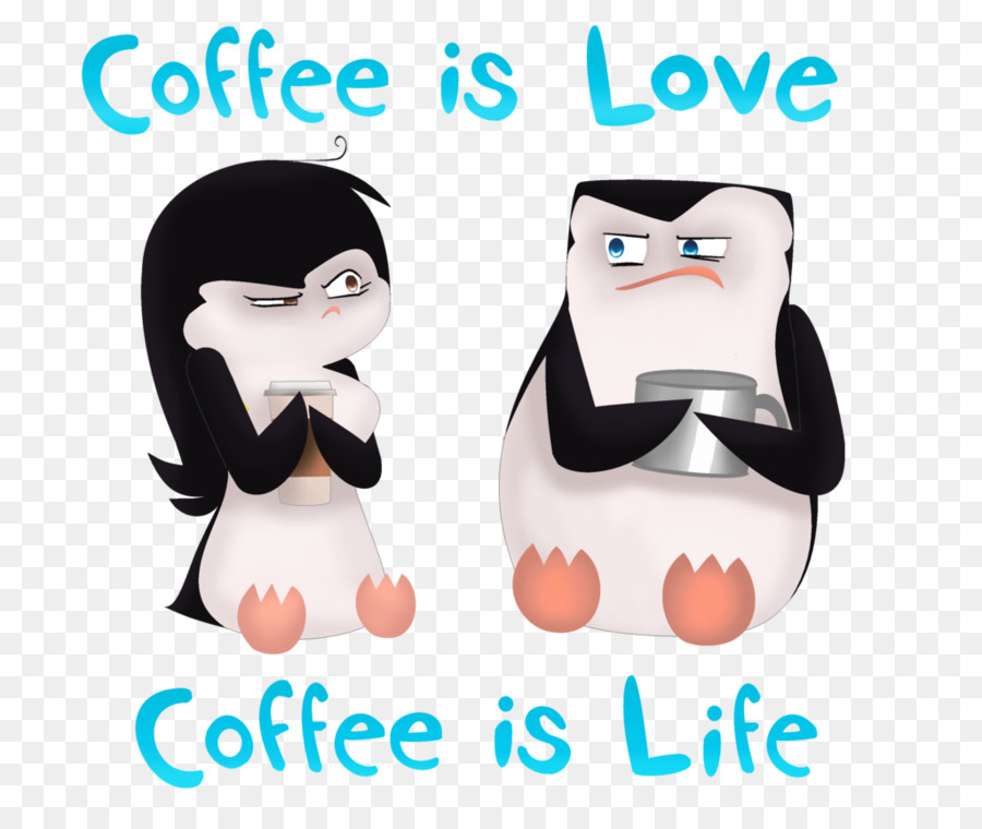 القهوة，البطريق PNG