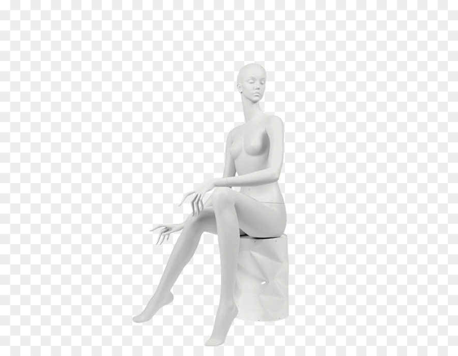 أبيض，تمثال صغير PNG