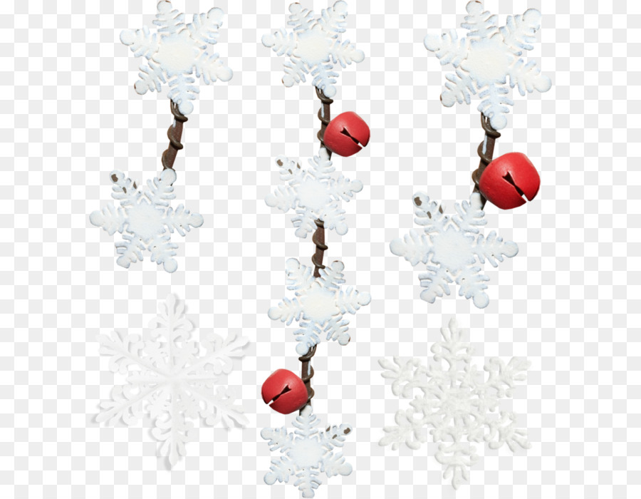 ندفة الثلج，زخرفة عيد الميلاد ، PNG