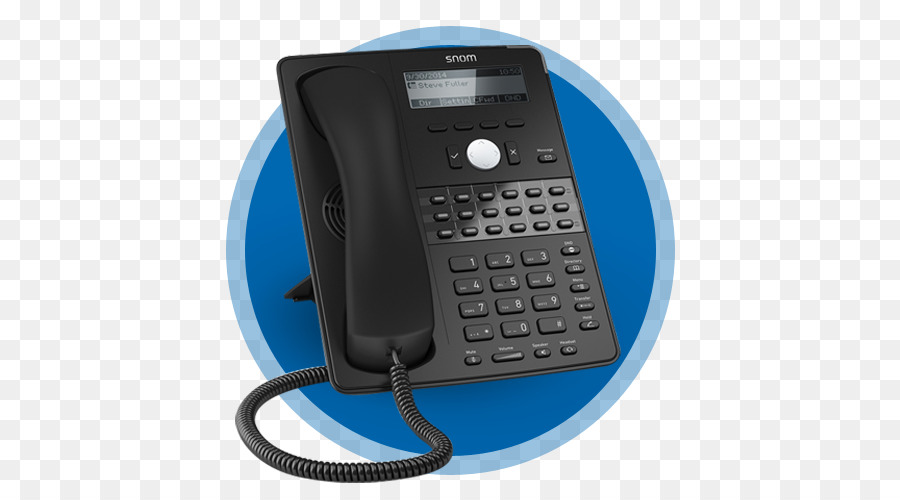 هاتف Voip，Snom PNG