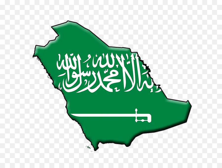 علم المملكة العربية السعودية في رسم الجزيرة العربية رسم العين