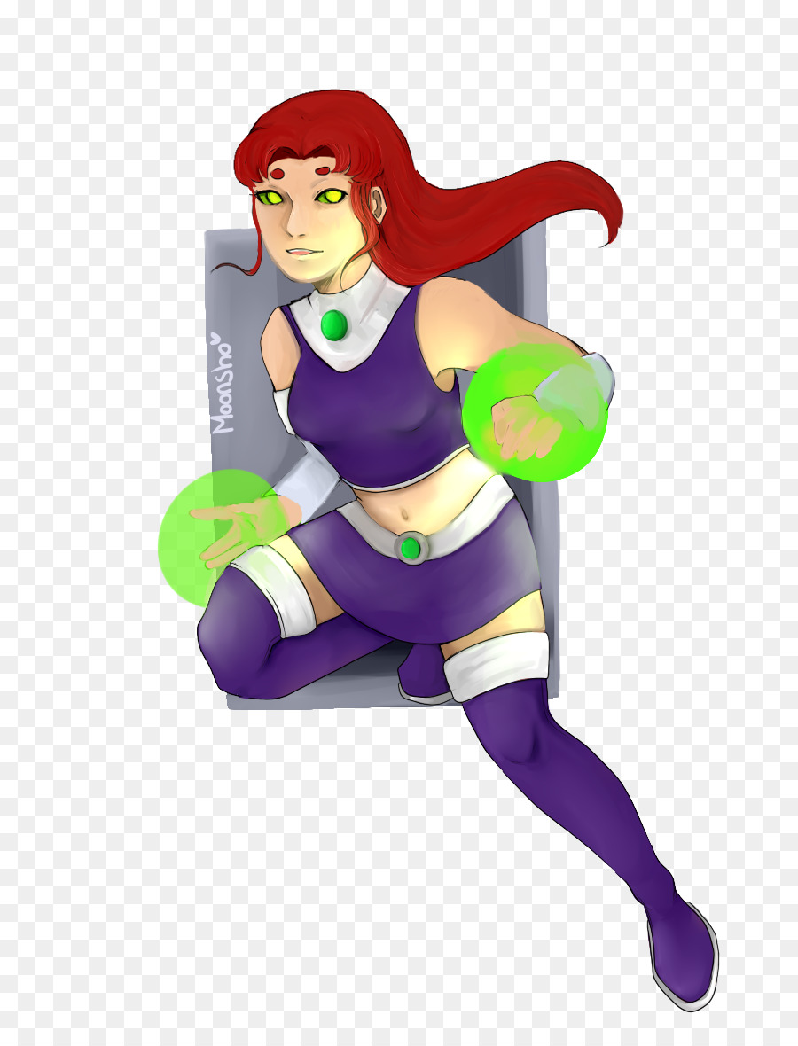 جبابرة في سن المراهقة，Starfire PNG