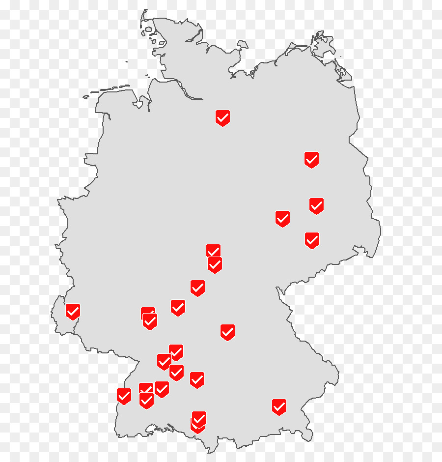 ألمانيا，خريطة PNG
