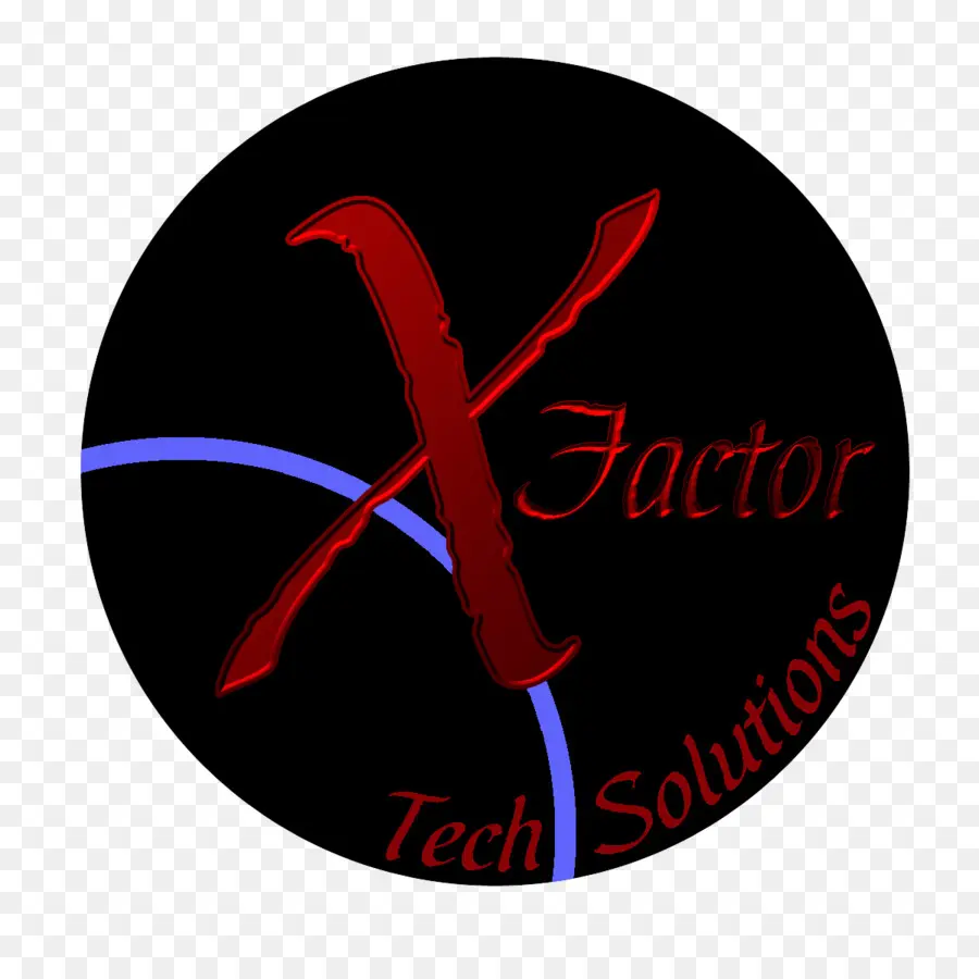 شعار X Factor Tech Solutions，التكنولوجيا PNG