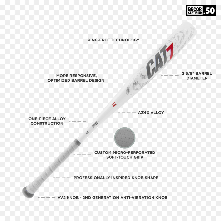 مضارب البيسبول，Marucci 2017 Cat7 الكبار PNG