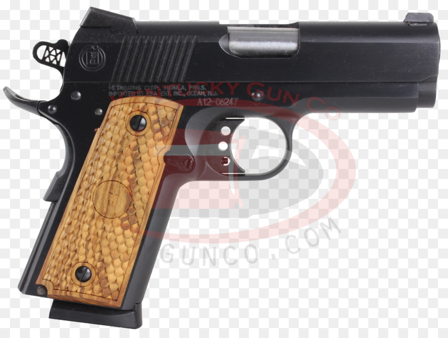 45 Acp，التلقائي كولت المسدس PNG