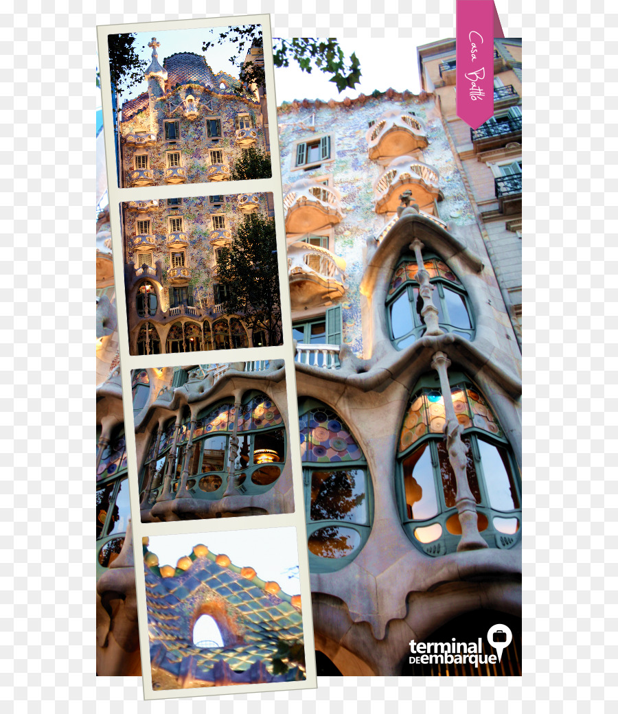 Casa Batlló，الكولاج PNG