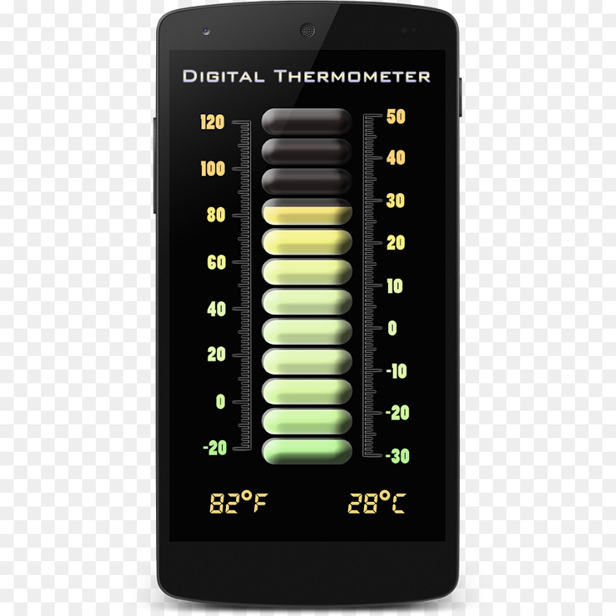 الهواتف النقالة，ميزان الحرارة PNG