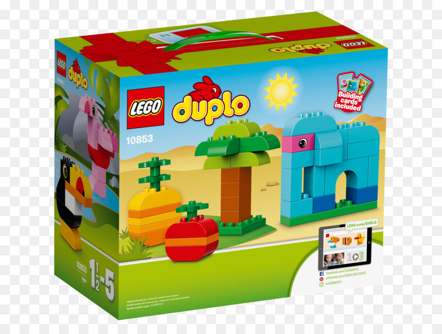 ليغو，ليغو 10853 Duplo الإبداعية باني مربع PNG