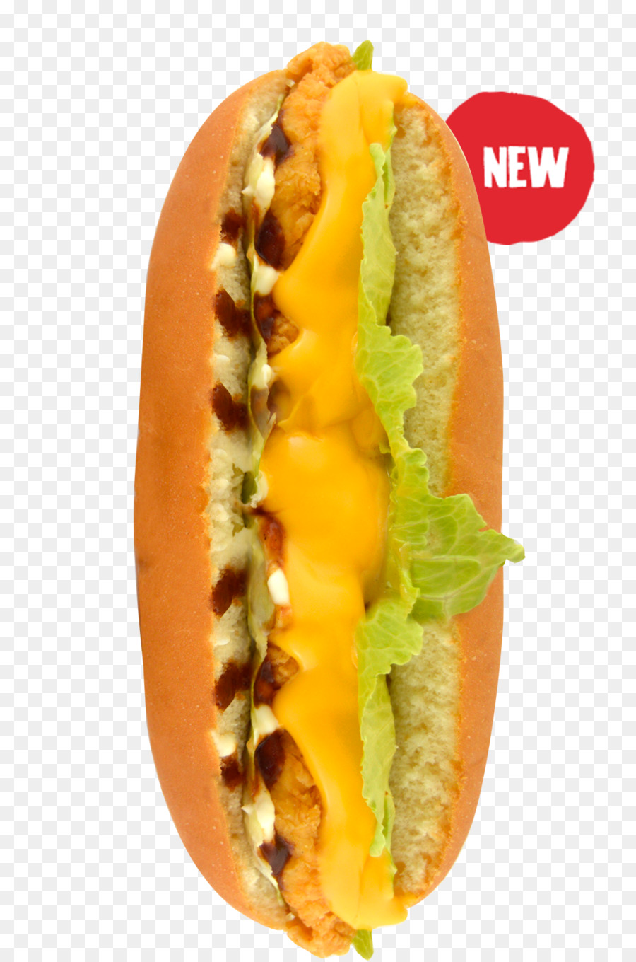 Chicagostyle Hot Dog，شطيرة الإفطار PNG