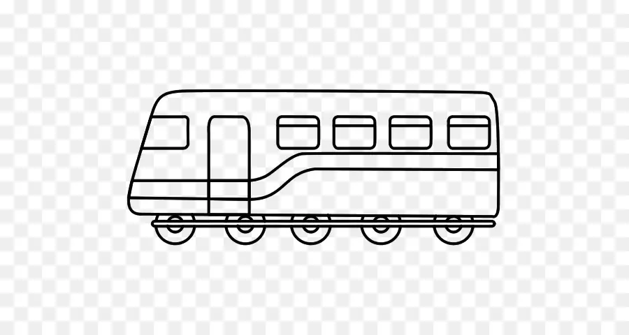 القطار，الرسم PNG