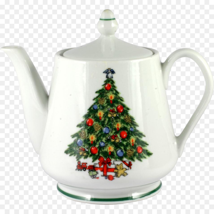إبريق الشاي，زخرفة عيد الميلاد ، PNG