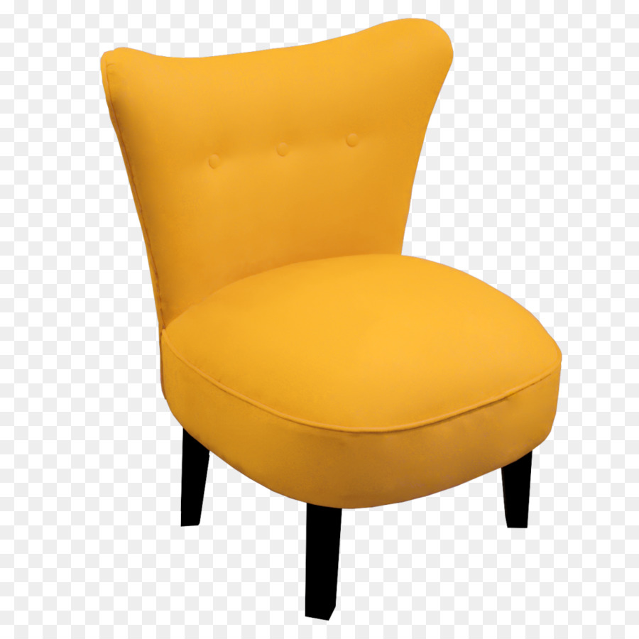 كرسي，الأصفر PNG