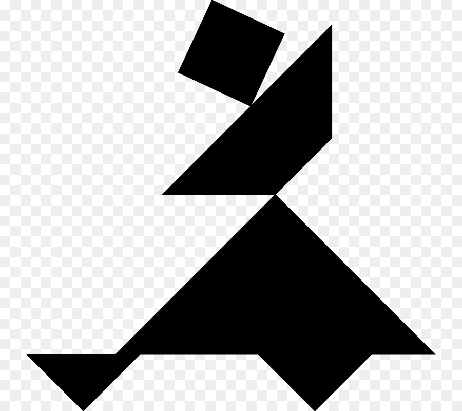 Tangram，بانوراما الألغاز PNG