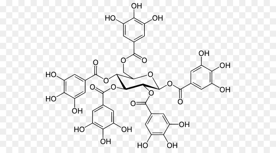 12346pentagalloyl الجلوكوز，الجلوكوز PNG