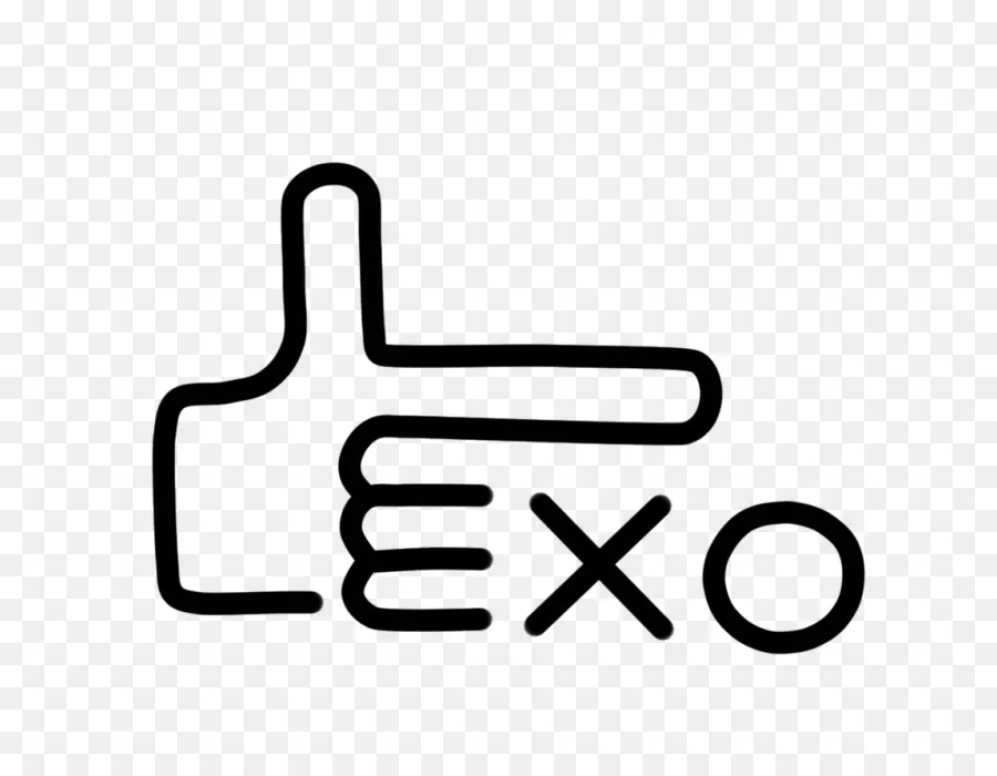 رمز اليد Exo，يُسلِّم PNG