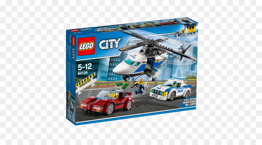Lego 60138 City Highspeed Chase，مدينة الليجو، مدينة المكعبات PNG