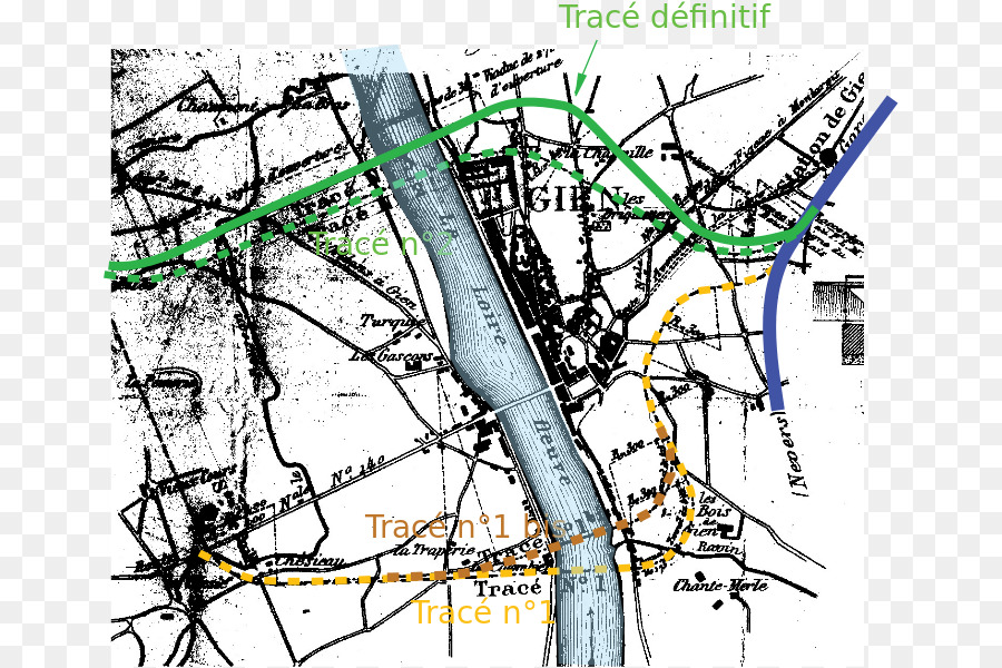 Viaduc دي جيان，Beaunelarolande PNG