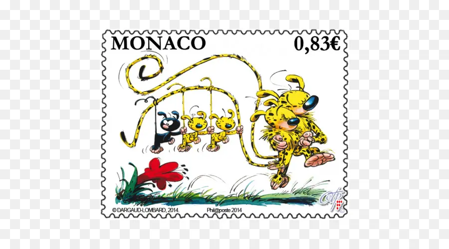 Spirou，Marsupilami PNG