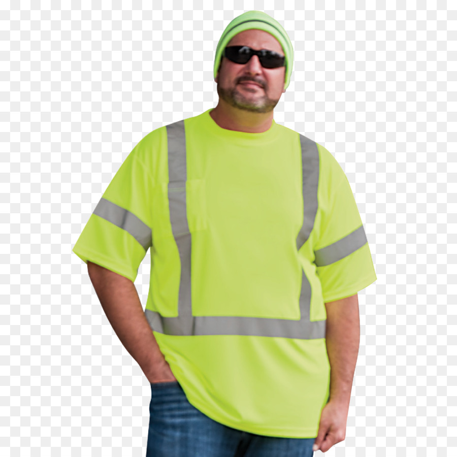 Highvisibility الملابس，التي شيرت PNG