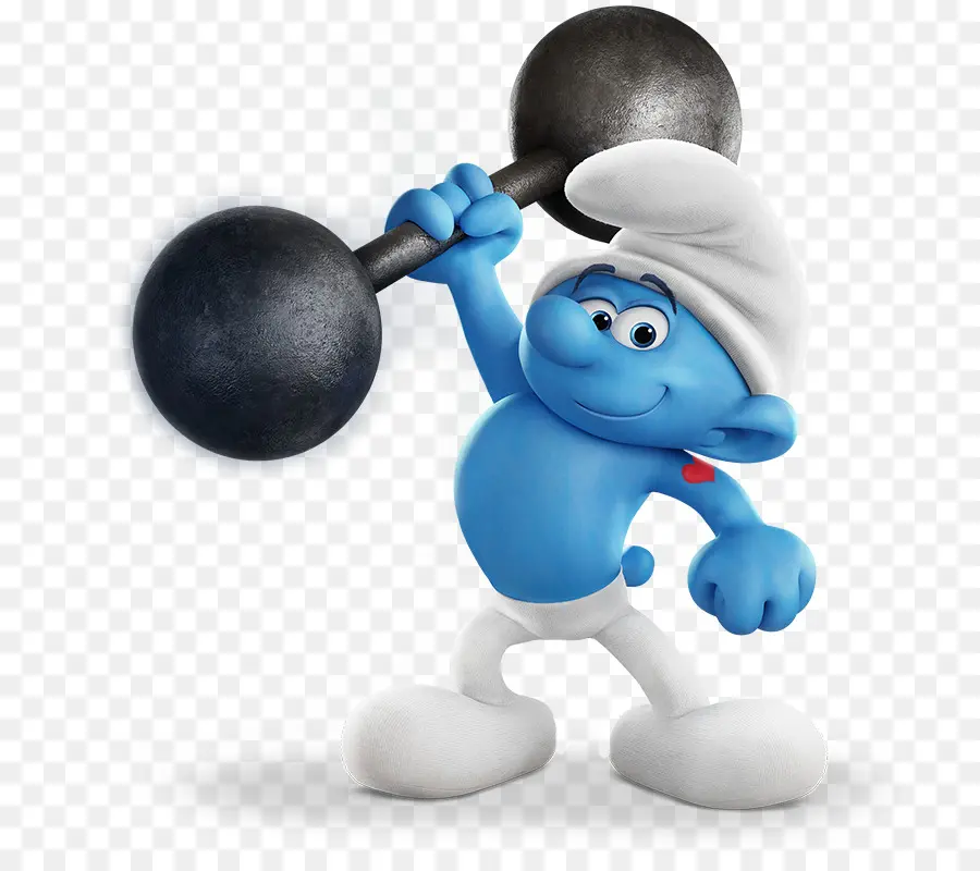 بابا سنفور，Smurf الضخمة PNG