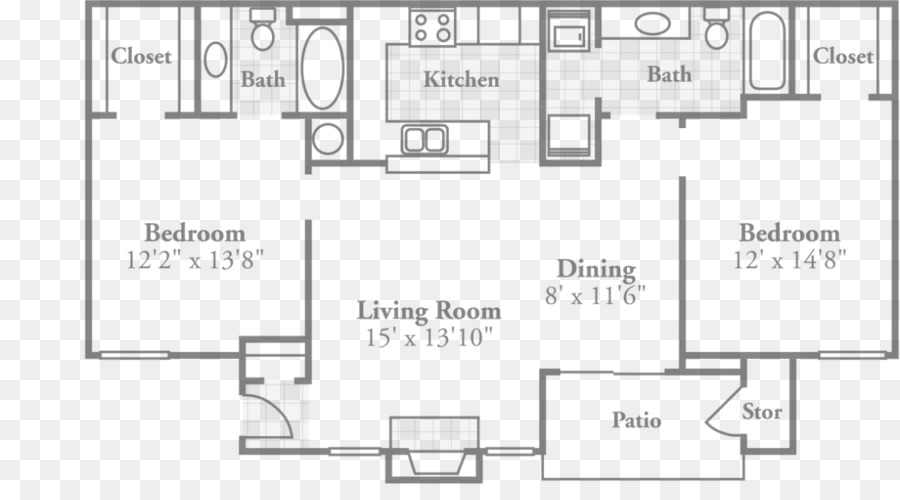 خطة منزل，مخطط الطابق PNG