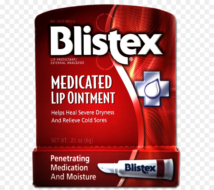 بلسم الشفاه，Blistex أدرجت PNG