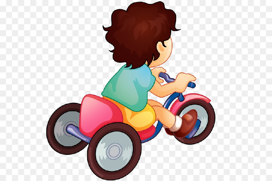 دراجة，طفل PNG