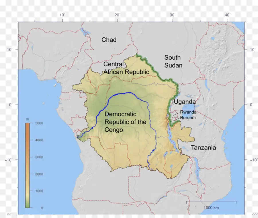 نهر الكونغو，جمهورية الكونغو الديمقراطية PNG