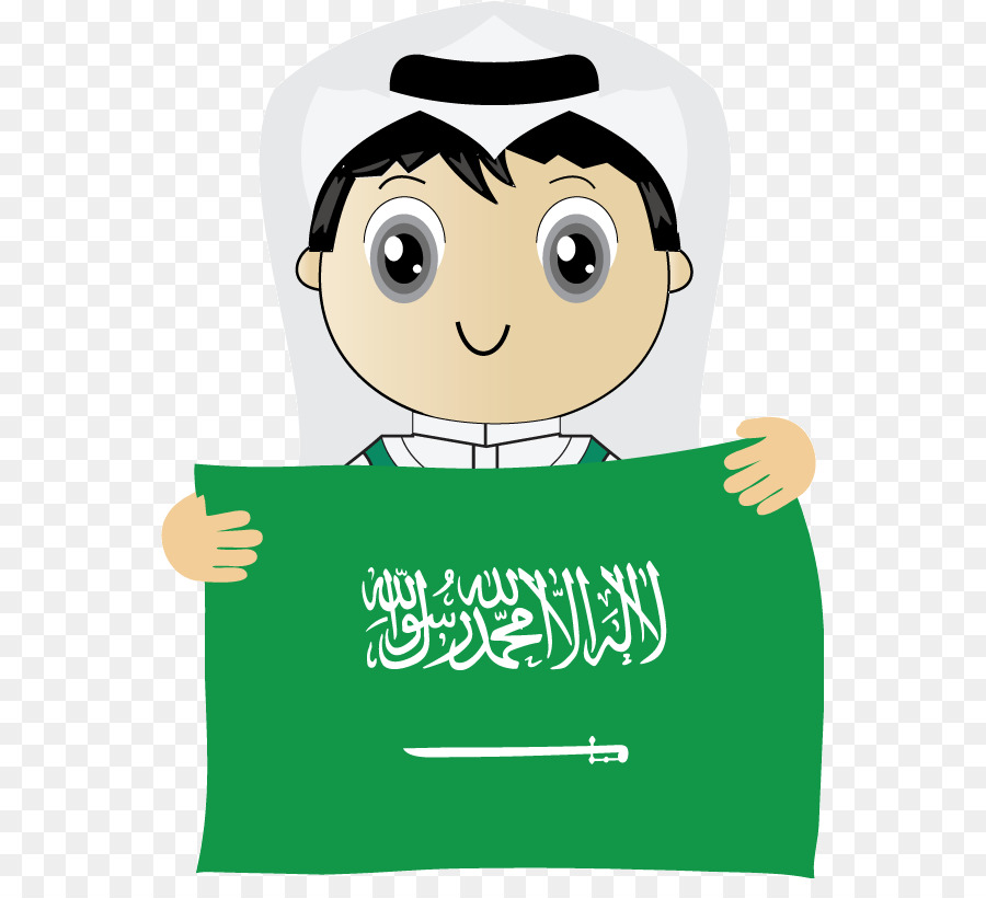 علم السعودية كرتون - اروردز