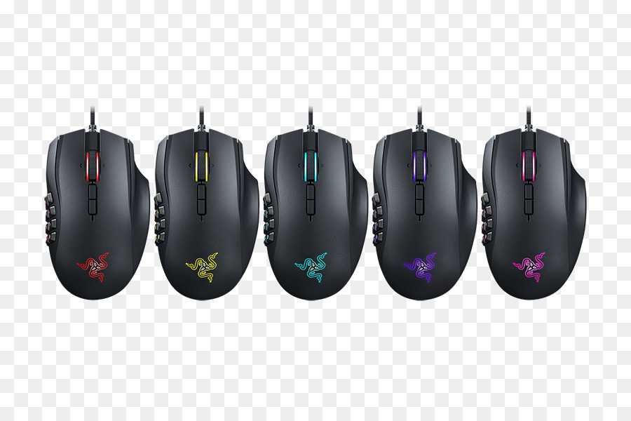 ماوس الكمبيوتر，Razer Naga PNG