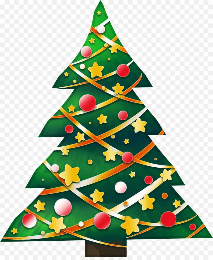 التدرج，شجرة عيد الميلاد PNG
