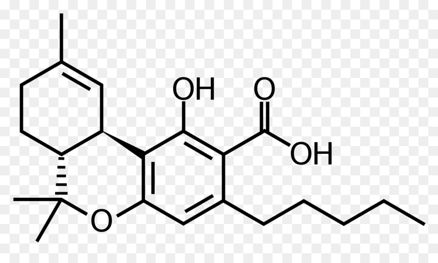 Tetrahydrocannabinolic حمض，تتراهيدروكانابينول PNG