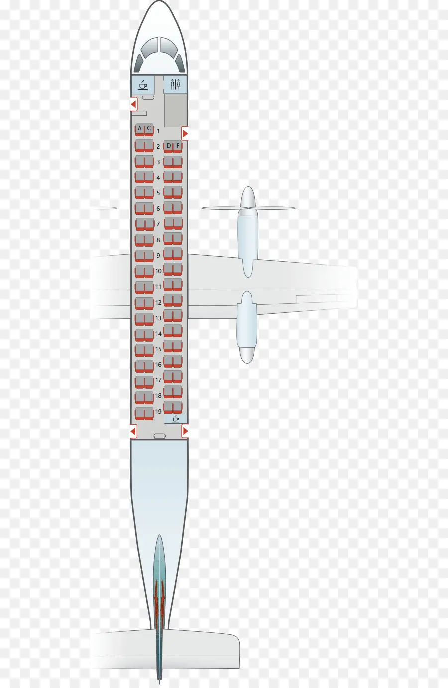 Airco Dh4，بومباردييه داش 8 كيو 400 PNG