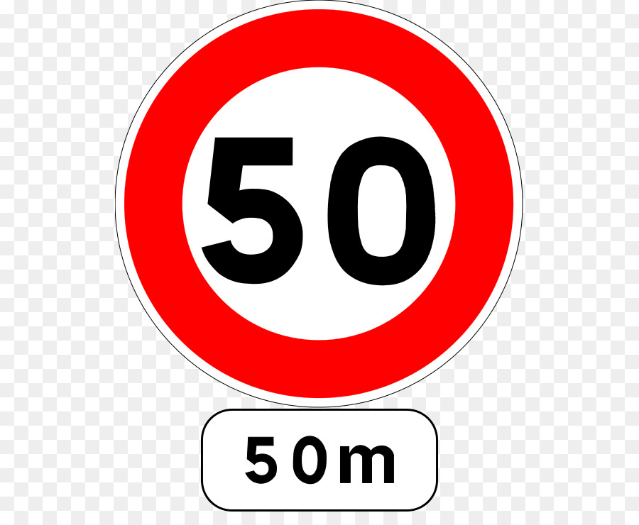 علامة تحديد السرعة في فرنسا，علامة المرور PNG