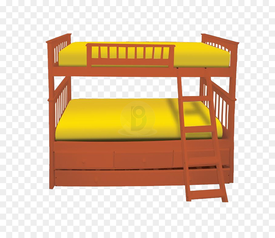 سرير，سرير بطابقين PNG