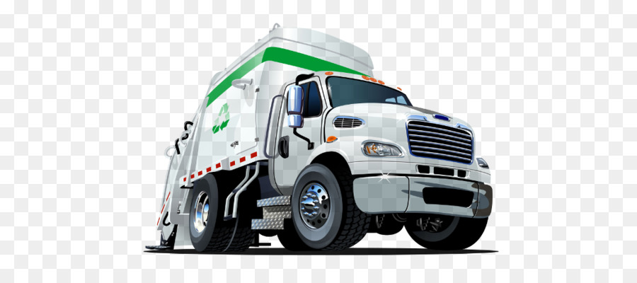 النفايات，شاحنة لجمع القمامة PNG