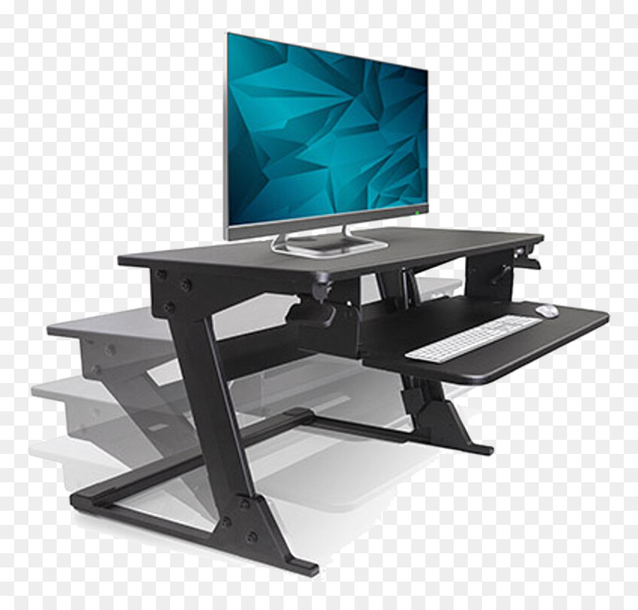 لوحة مفاتيح الكمبيوتر，Sitstand مكتب PNG
