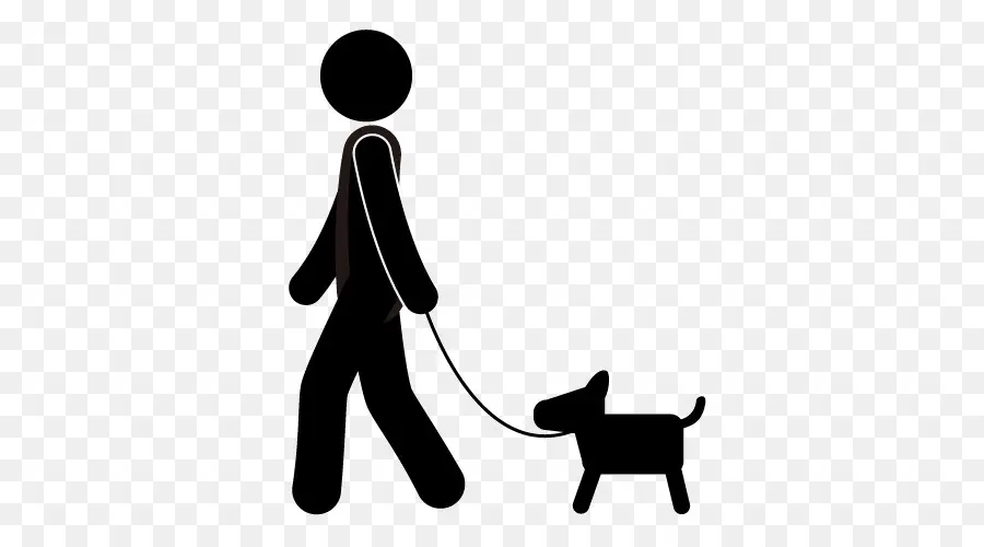 الرسم التخطيطي，المشي الكلب PNG